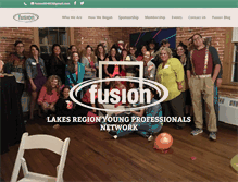 Tablet Screenshot of fusionnh.org